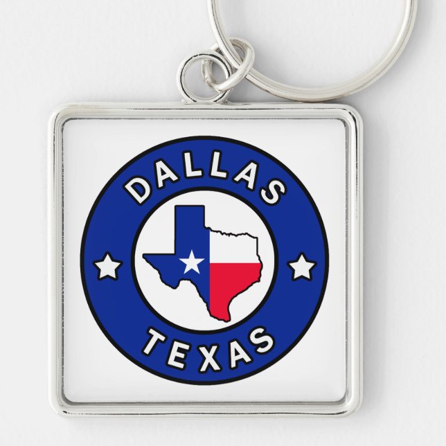 Dallas Texas Key Ring (Front)