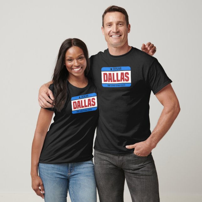 Dallas Texas Lone Star State Design for proud T-Shirt (Unisex)