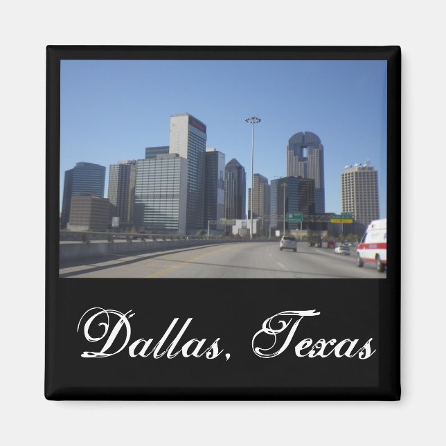 Dallas, Texas magnet (Front)