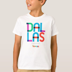 Dallas Texas Mid Century, Pop Art, T-Shirt