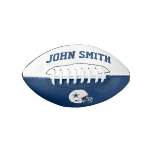 Dallas Texas Name Personalised Football