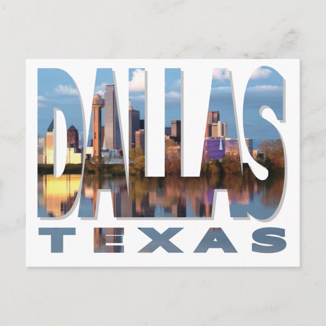 Dallas, Texas Postcard (Front)