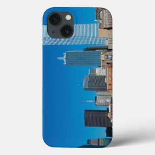 Dallas Texas skyline at sunset iPhone 13 Case