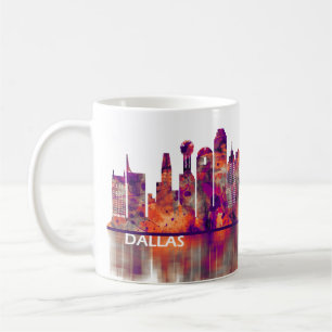 Dallas Texas Skyline Coffee Mug