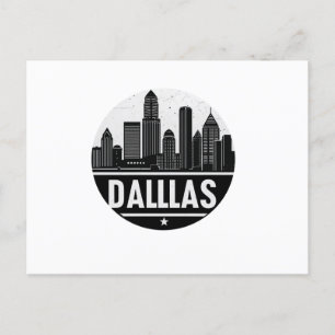 Dallas Texas Skyline Postcard