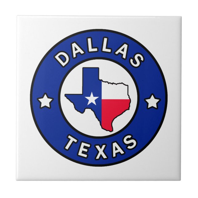 Dallas Texas Tile (Front)