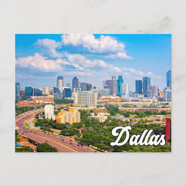 Dallas, Texas, USA Postcard (Front)