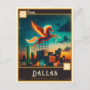 Dallas, Texas   Vintage Postcard