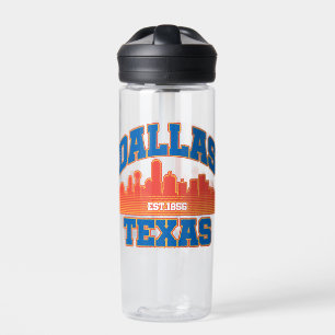 Dallas,Texas Water Bottle