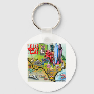 Dallas TX Key Ring
