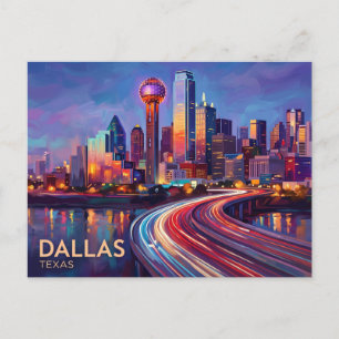 Dallas USA Postcard
