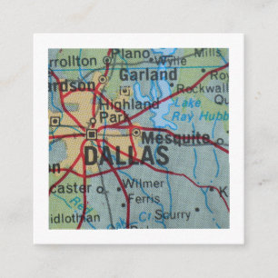 Dallas We've Moved New Address Card