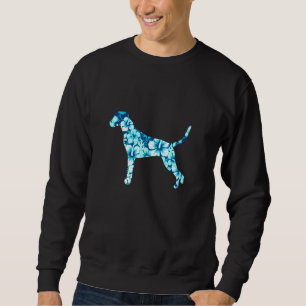 Dalmatian Aloha Hawaiian Dog Sweatshirt