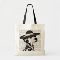 Dalmatian and Brimmed Black Hat