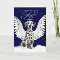 Dalmatian Angel Dog with Wings Christmas