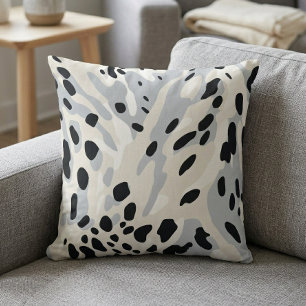 Dalmatian Animal Print Throw Pillow