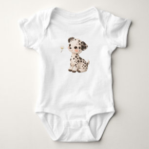 Dalmatian Baby Bodysuit – Cute Spotted Puppy 🐶