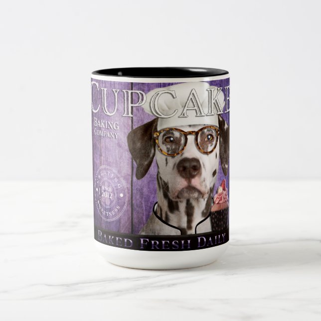 Dalmatian Baking Coffee Mug (Center)