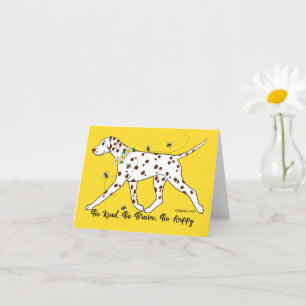 Dalmatian Bee Kind Card