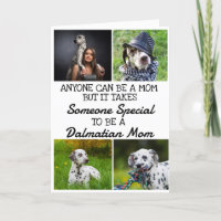Dalmatian ...Best Mum Mother's Day Card