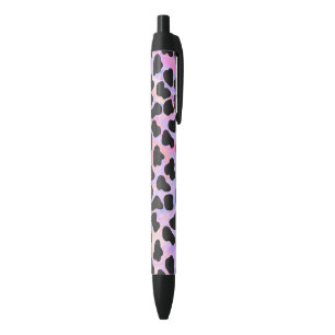 Dalmatian Black and Pink Print Ink Pen