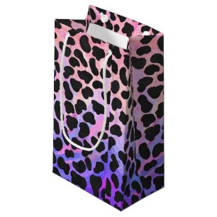 Dalmatian Black and Pink Print Small Gift Bag