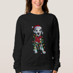 Dalmatian Buffalo Plaid Tee Dalmation Dog  Christm