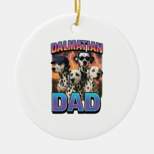 Dalmatian Ceramic Tree Decoration