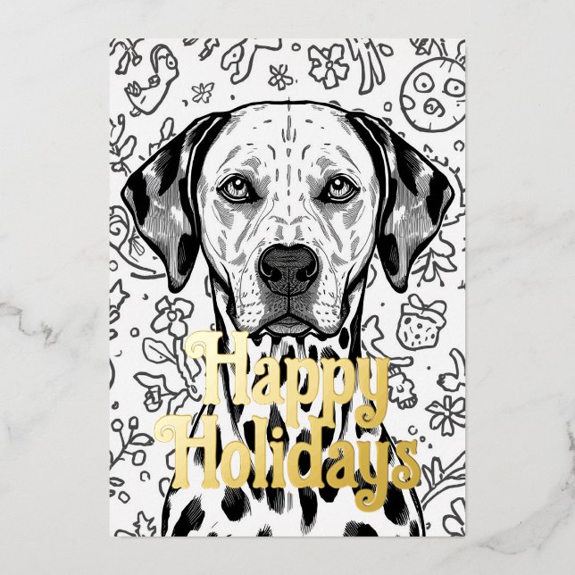 Dalmatian christmas (Front)