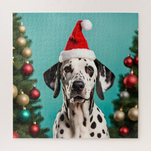 Dalmatian Christmas Jigsaw Puzzle (Vertical)