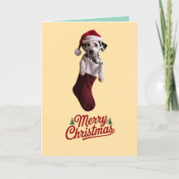 Dalmatian Christmas Stocking