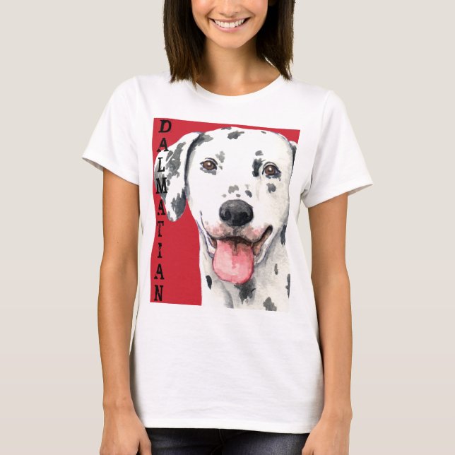 Dalmatian Colour Block T-Shirt (Front)