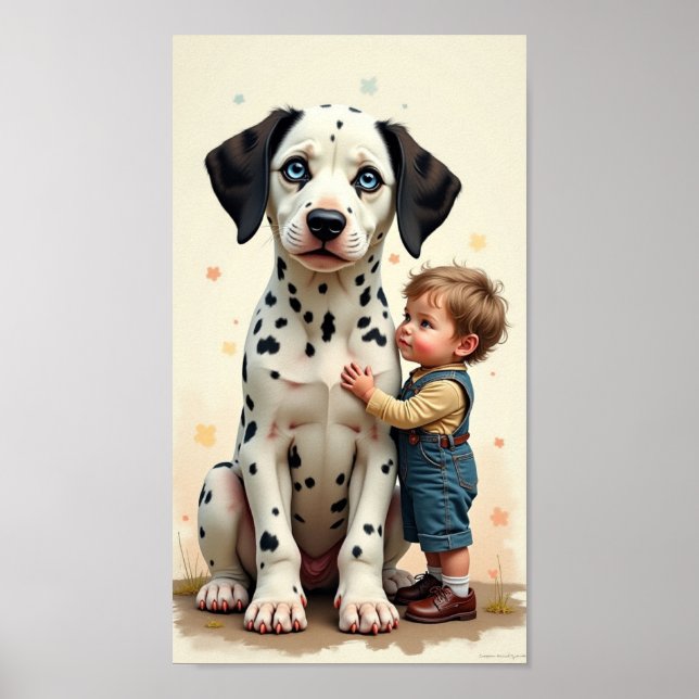 Dalmatian Cutie  Poster (Front)