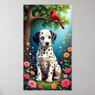 Dalmatian Cutie  Poster