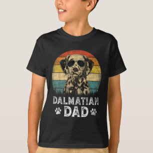 Dalmatian Dad Dog Lovers Father's Day Tee 