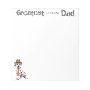Dalmatian Dad Notepad