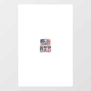 Dalmatian Dad Patriotic Vintage Dog Shirt Design_1