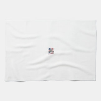 Dalmatian Dad Patriotic Vintage Dog Shirt Design_1 Tea Towel