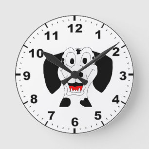 Dalmatian design wall clocks