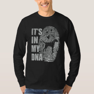 Dalmatian DNA Dog Mom Dad Dog T-Shirt
