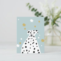 Dalmatian Dog Abstract Illustration Art