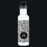 Dalmatian Dog Abstract Pattern Monogram 710 Ml Water Bottle<br><div class="desc">The Dalmatian Dog Abstract Pattern Monogram Stainless Steel Water Bottle is a stylish and practical way to stay hydrated on the go. Featuring a bold abstract Dalmatian design with a personalised monogram, this bottle makes a unique and thoughtful gift for dog lovers. Perfect for daily use, sports events, or as...</div>