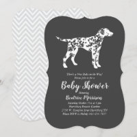 Dalmatian Dog Baby Shower Gender Neutral
