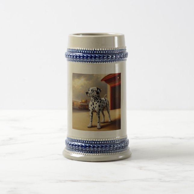 Dalmatian Dog Beer Stein (Center)