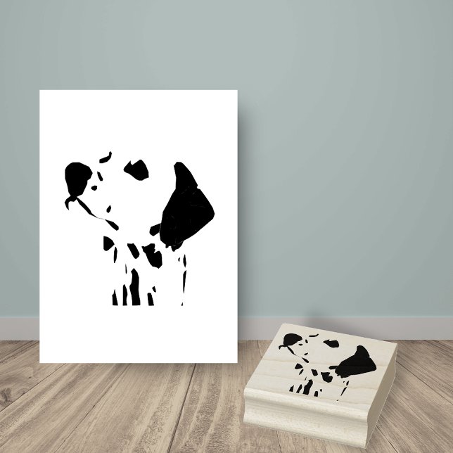 Dalmatian Dog Breed Face Head Rubber Stamp (Creator Uploaded)