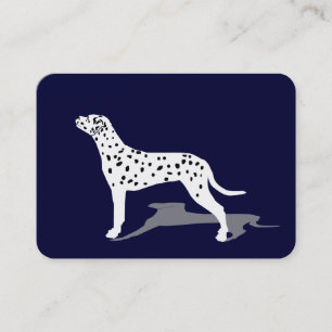 Dalmatian dog business card