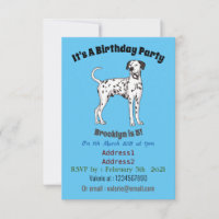 Dalmatian dog cartoon