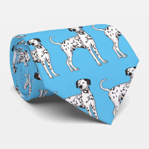 Dalmatian dog cartoon  tie