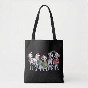 Dalmatian Dog Christmas Lover Xmas Dog Mum Tote Bag