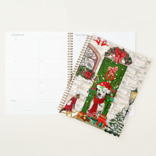 Dalmatian Dog Christmas  Planner